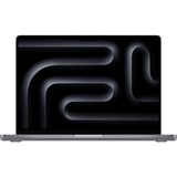 Apple MacBook Pro (14") 2023, Notebook grau, M3 10-Core GPU, MacOS, Deutsch, 36 cm (14.2 Zoll) & 120 Hz Display, 1 TB SSD