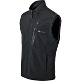 Bosch Heat+Jacket GHV 12+18V Kit Größe 3XL, Arbeitskleidung schwarz, inkl. Ladegerät GAL 12V-20 Professional, 1x Akku GBA 12V 2.0Ah