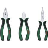 Bosch Heimwerken & Garten Zangen-Set 1600A02C0S, 3-teilig grün/schwarz
