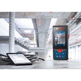 Bosch Laser-Entfernungsmesser GLM 150-27 C Professional blau/schwarz, Reichweite 100m, rote Laserlinie