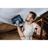 Bosch Professional Akku-Holzklammerer GTH 18V-14 Professional solo, 18Volt, Elektrotacker blau/schwarz, ohne Akku und Ladegerät