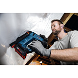 Bosch Professional Akku-Holzklammerer GTH 18V-14 Professional solo, 18Volt, Elektrotacker blau/schwarz, ohne Akku und Ladegerät
