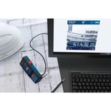 Bosch Professional Laser-Entfernungsmesser GLM 150-27 C Professional blau/schwarz, Reichweite 100m, rote Laserlinie