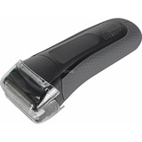 Braun Series 3+ 3000, Rasierer schwarz/grau