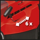 EINHELL Akku-Rasenmäher GE-CM 36/37 Li-Solo, 36Volt (2x18V) rot/schwarz, ohne Akku und Ladegerät