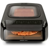 G3 Ferrari 3-in-1 Pizzaofen Krispy  schwarz, 2.100 Watt, für Pizza Ø 32cm, inkl. Pizzaschneider