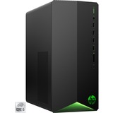 HP Pavilion Gaming Desktop TG01-1006ng, Gaming-PC schwarz/grün, Windows 10 Home 64-Bit