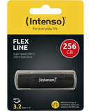 Intenso Flex Line 256 GB, USB-Stick schwarz, USB-C und USB-A