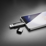 Intenso Flex Line 256 GB, USB-Stick schwarz, USB-C und USB-A