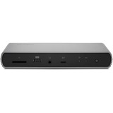 Kensington SD5750T, Dockingstation aluminium (gebürstet)/schwarz, Thunderbolt, USB-C, USB-A