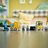 LEGO 10475 DUPLO Town Baufahrzeuge - 3-in-1-Set, Konstruktionsspielzeug 