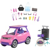 Mattel Barbie „Bühne frei für große Träume“ SUV, Spielfahrzeug pink/lila