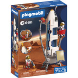 PLAYMOBIL 72011 ESA: Mars-Forschungsrakete, Konstruktionsspielzeug 