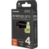 Panasonic Akku eneloop pro, Micro AAA 1,2V 4 Stück