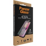 PanzerGlass Displayschutz Anti-Bluelight, Schutzfolie transparent/schwarz, iPhone 13 mini