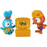 Spin Master Brave Bunnies -  Schatzsuche mit Boo Hase und Tiger, Spielfigur mit 2 Actionfiguren und 1 Schatzkiste als Zubehör, Spielzeug für Kinder ab 3 Jahren, Basic Figuren Set