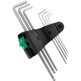 Wera 950/9 Hex-Plus 5 Winkelschlüsselsatz, 9-teilig, Schraubendreher mit Halteclip