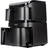 Canon Heißluftfritteuse Turbo Tower Air CAF-DC121-ADER schwarz, 2.630 Watt, 2 Körbe mit 4,3 & 6,5 Liter