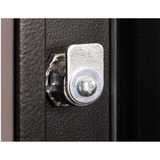 Digitus Glas-Fronttür für 19" 12HE Wandgehäuse Unique Serie, Frontpanel schwarz, 12 Höheneinheiten