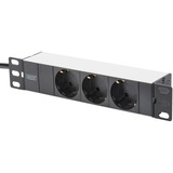 Digitus Netzwerk-Set 254 mm (10") - 6HE, 312 x 300 mm (B x T), IT-Schrank schwarz, 6 Höheneinheiten