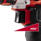 EINHELL Akku-Bohrschrauber TE-CD 12/1 Li, 12Volt rot/schwarz, Li-Ionen Akku 2Ah