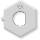 HomeMatic Knaufadapter - Abus, CISA, Bricard, AXA, ISEO (HmIP-ADA-DL-KA), Halterung 