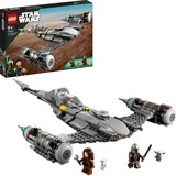 LEGO 75325 Star Wars Der N-1 Starfighter des Mandalorianers, Konstruktionsspielzeug aus Das Buch von Boba Fett, Spielzeug zum Bauen, Set mit Figur des Baby Yoda