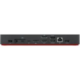 Lenovo ThinkPad Universal Thunderbolt 4 Dock, Dockingstation schwarz/rot