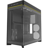 Montech HS02 , Tower-Gehäuse schwarz, Tempered Glass x 2