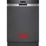 Siemens SN57TS00CE IQ700, Spülmaschine edelstahl (gebürstet)/schwarz, 60 cm, Home Connect
