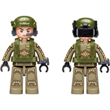 Sluban ModelBricks ZTZ-100S, Konstruktionsspielzeug 