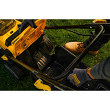 Stanley V20 Akku-Rasenmäher (SCMWP3401M1-QW), 18Volt schwarz/gelb, 1x 4,0 Ah-Lithium-Ionen-Akku