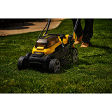 Stanley V20 Akku-Rasenmäher (SCMWP3401M1-QW), 18Volt schwarz/gelb, 1x 4,0 Ah-Lithium-Ionen-Akku
