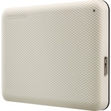 Toshiba Canvio Advance 2 TB, Externe Festplatte beige, Micro-USB-B 3.2 Gen 1 (5 Gbit/s)