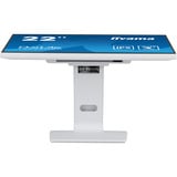 iiyama ProLite T2252MSC-W2AG, LED-Monitor 54.6 cm (21.5 Zoll), weiß (matt), FHD, IPS, Touchscreen, HDMI, DP, USB-Hub, 100Hz Panel