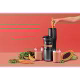 nutribullet Slow Juicer NBJ500, Entsafter grau/schwarz, 150 Watt