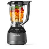 nutribullet Triple Prep System Standmixer NBF580B dunkelgrau, 1.500 Watt, 1,8 Liter & Küchenmaschine 1,6 Liter