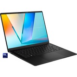 ASUS Vivobook S 14 OLED (S5406SA-QD227W), Notebook schwarz, Intel® Core™ Ultra 7 258V, Intel® Arc™ Graphics, 32 GB LPDDR5X, 1 TB (1 TB SSD), Windows 11 Home 64-Bit