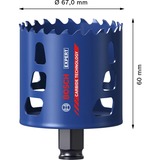 Bosch EXPERT Multi Material PC Plus Lochsäge, Ø 67mm 2.3/4"