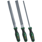Bosch Holzraspel-Set, 3 teilig, Feile grün/schwarz, 200mm