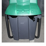 Bosch Leisehäcksler AXT 22 D, Fräswalze grün/schwarz, 2.200 Watt