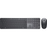 Dell Pro 7 ultraflache Tastatur und Maus (KM726), Desktop-Set schwarz, DE-Layout, Scherenmechanik