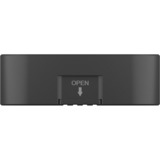 ICY BOX IB-1980M-80G M.2 NVMe SSD Gehäuse, Laufwerksgehäuse schwarz, mit integriertem Lüfter