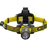 Ledlenser Stirnlampe EXH8, LED-Leuchte schwarz/gelb