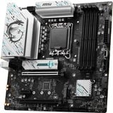 MSI B760M GAMING PLUS WIFI, Mainboard schwarz/silber