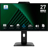 MSI PRO MP272PMG, LED-Monitor 68.6 cm (27 Zoll), schwarz, FullHD, IPS, HDMI, DP, Webcam, USB-Hub, 120Hz Panel