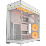 Montech HS02 PRO, Tower-Gehäuse weiß, Tempered Glass x 2