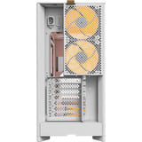 Montech HS02 PRO, Tower-Gehäuse weiß, Tempered Glass x 2