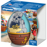 PLAYMOBIL 72100 Spiel-Ei: Piraten, Konstruktionsspielzeug 