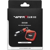 Patriot EV330 PCIe M.2 2230, Laufwerksgehäuse schwarz/rot, USB 3.2 Gen2